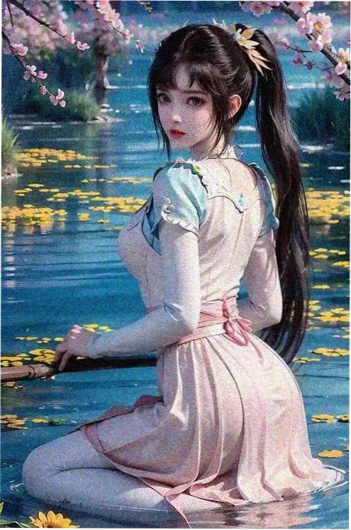 美人余雨戏拍摄现场